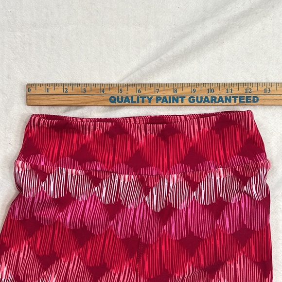 Lularoe Leggings Pants Red Patterned Hearts Womens Size OS One Size - Picture 6 of 10